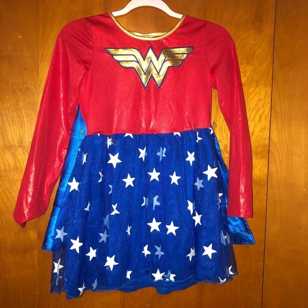 Girls Wonder Woman dress costume 10/12 kids